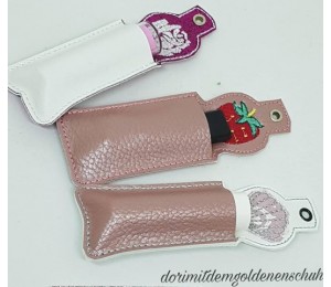 Stickdatei- ITH Lippenbalsam oder USB Stick Tasche STERN